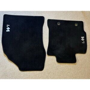 Toyota Corolla IM 2018 black floor mats driver & passenger front PT208-12160